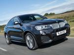 BMW X4 xDrive 3.0d M Sports Package 2014 года (UK)